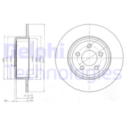 OEM BRAKE DISC (DOUBLE PACK) BG4074