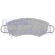 OEM BRAKE PAD AXLE SET LP1919