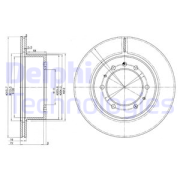 OEM BRAKE DISC (DOUBLE PACK) BG3117