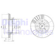 OEM BRAKE DISC (DOUBLE PACK) BG3424