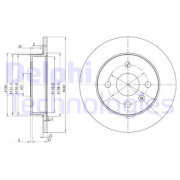 OEM BRAKE DISC (DOUBLE PACK) BG3403