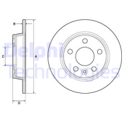 OEM BRAKE DISC (DOUBLE PACK) BG3026