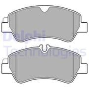 OEM PAD KIT, DISC BRAKE LP2662