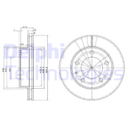 OEM BRAKE DISC (DOUBLE PACK) BG2779