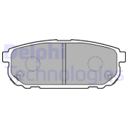 OEM BRAKE PAD AXLE SET LP1850