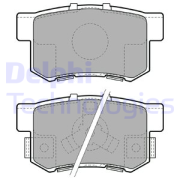 OEM BRAKE PAD AXLE SET LP1972