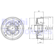 OEM BRAKE DRUM BF426