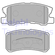 OEM BRAKE PAD AXLE SET LP1691