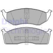 OEM BRAKE PAD AXLE SET LP1164