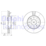 OEM BRAKE DISC (DOUBLE PACK) BG4013