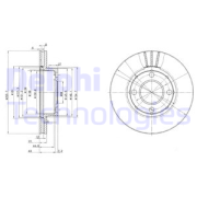 OEM BRAKE DISC (DOUBLE PACK) BG2668