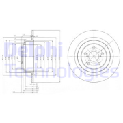 OEM BRAKE DISC (DOUBLE PACK) BG4154