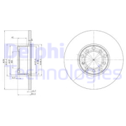 OEM BRAKE DISC (DOUBLE PACK) BG2259