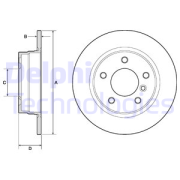 OEM BRAKE DISC (DOUBLE PACK) BG2624