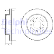 OEM BRAKE DISC (DOUBLE PACK) BG3941