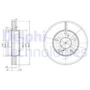 OEM BRAKE DISC (DOUBLE PACK) BG3177