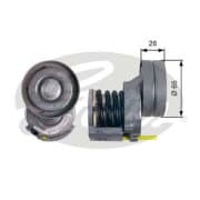 OEM TENSIONER ASSY, PULLEY T39023