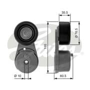 OEM TENSIONER ASSY, PULLEY T38378