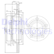 OEM BRAKE DISC (DOUBLE PACK) BG2987