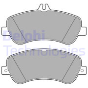 OEM BRAKE PAD AXLE SET LP2146