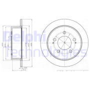 OEM BRAKE DISC (DOUBLE PACK) BG4220