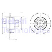 OEM BRAKE DISC (DOUBLE PACK) BG2253