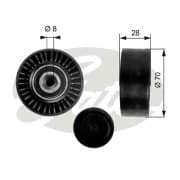 OEM TENSIONER ASSY, PULLEY T36248