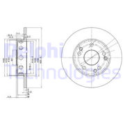 OEM BRAKE DISC (DOUBLE PACK) BG2288