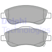 OEM BRAKE PAD AXLE SET LP2093