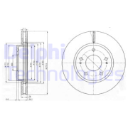 OEM BRAKE DISC (DOUBLE PACK) BG4147