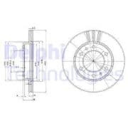 OEM BRAKE DISC (DOUBLE PACK) BG2591