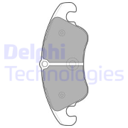 OEM Brake Pad Set, disc brake LP2077