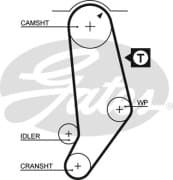 OEM AR-SYNCHRONOUS BELTS 5245