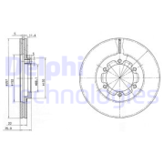 OEM BRAKE DISC (DOUBLE PACK) BG2524