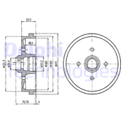 OEM BRAKE DRUM BF96