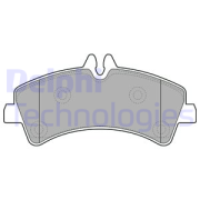 OEM BRAKE PAD AXLE SET LP1984