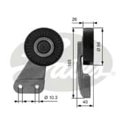 OEM AR-DA TENSIONERS T38461