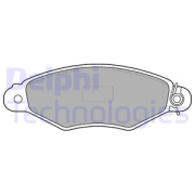 OEM BRAKE PAD AXLE SET LP1519