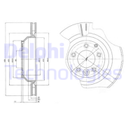 OEM BRAKE DISC (DOUBLE PACK) BG4070