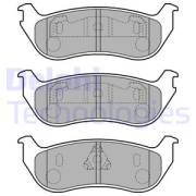 OEM BRAKE PAD AXLE SET LP1859