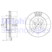 OEM BRAKE DISC (DOUBLE PACK) BG3413