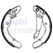 OEM BRAKE SHOE AXLE SET LS1784