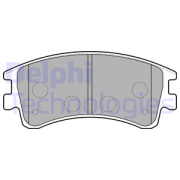 OEM BRAKE PAD AXLE SET LP1799