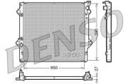 OEM RADIATOR ASSY, ENGINE COOLANT DRM50047