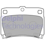 OEM BRAKE PAD AXLE SET LP1546