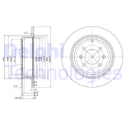 OEM BRAKE DISC (DOUBLE PACK) BG2873