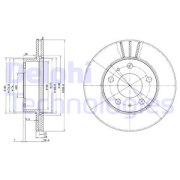 OEM BRAKE DISC (DOUBLE PACK) BG2847