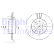 OEM BRAKE DISC (DOUBLE PACK) BG2567