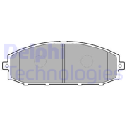 OEM BRAKE PAD AXLE SET LP1305