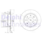 OEM BRAKE DISC (DOUBLE PACK) BG3336